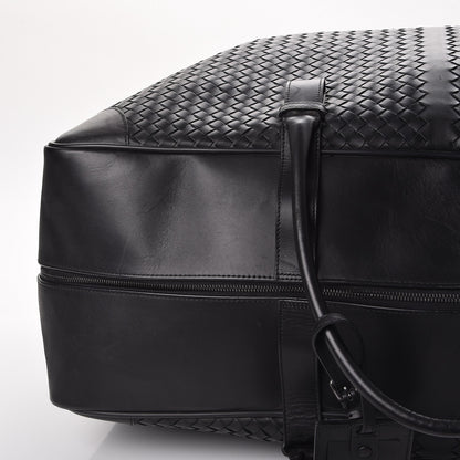 Bottega Veneta Nappa Intrecciato Luggage Travel Bag Nero Black 13 of 15