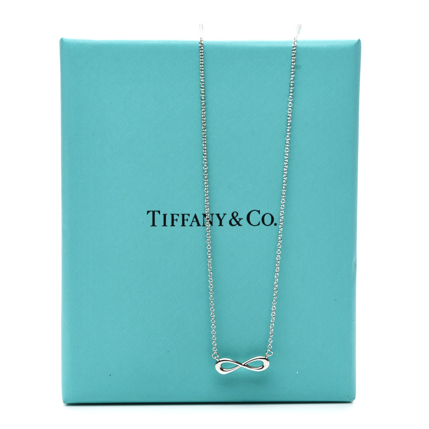 Sterling Silver Mini Infinity Pendant Necklace