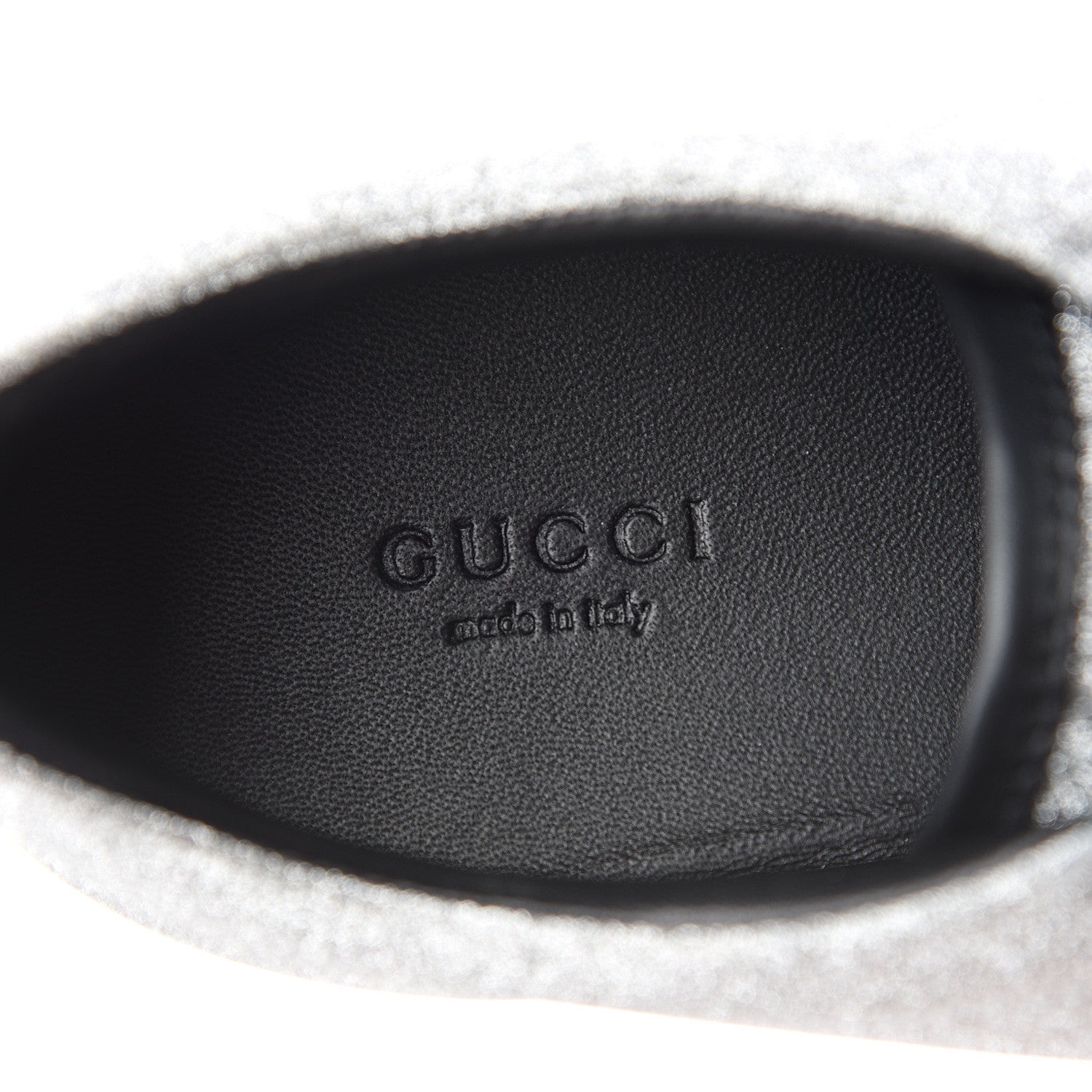 Gucci Glitter Fabric Studded Web Sneakers 40.5 Silver 8 of 10