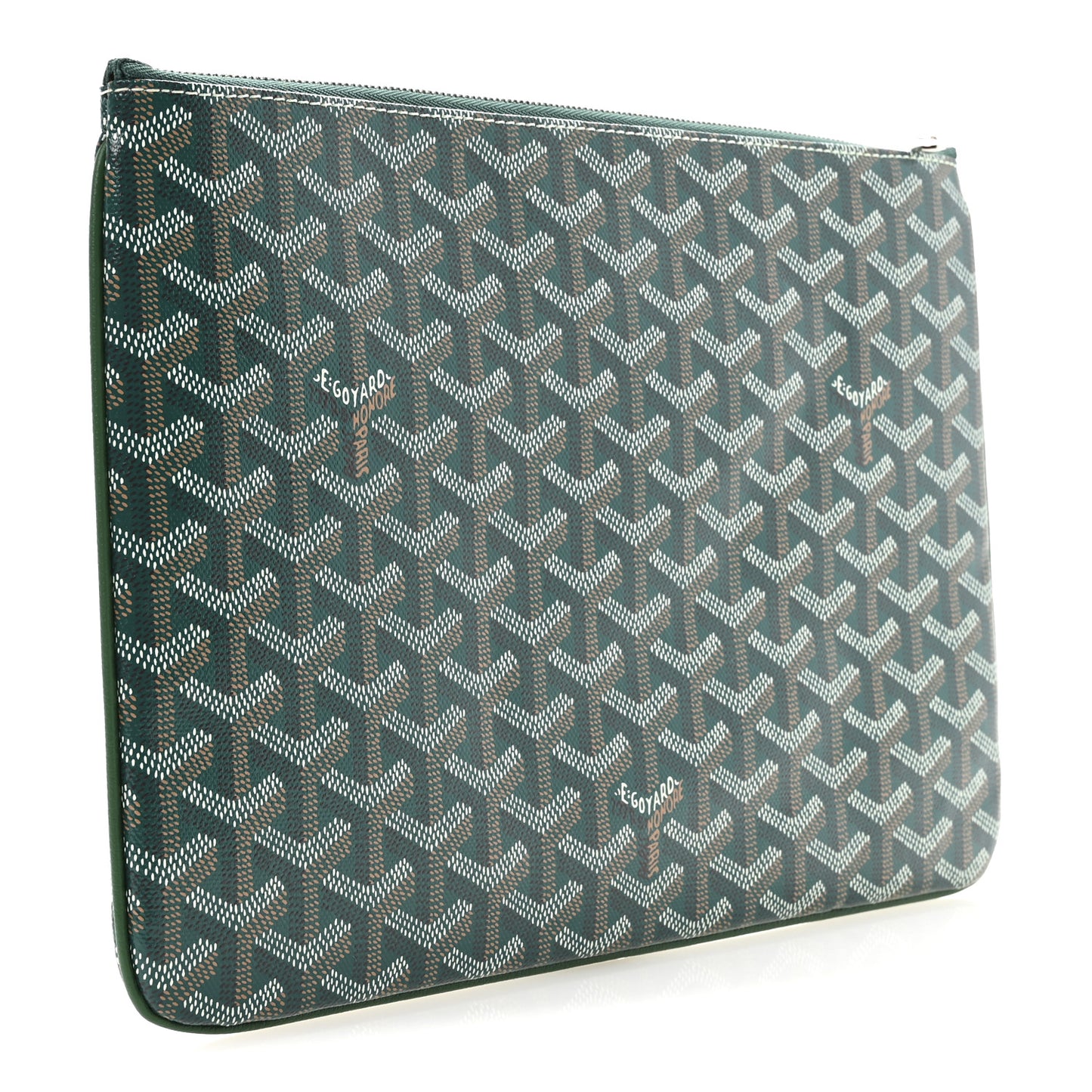 Goyardine Senat Pochette MM Green