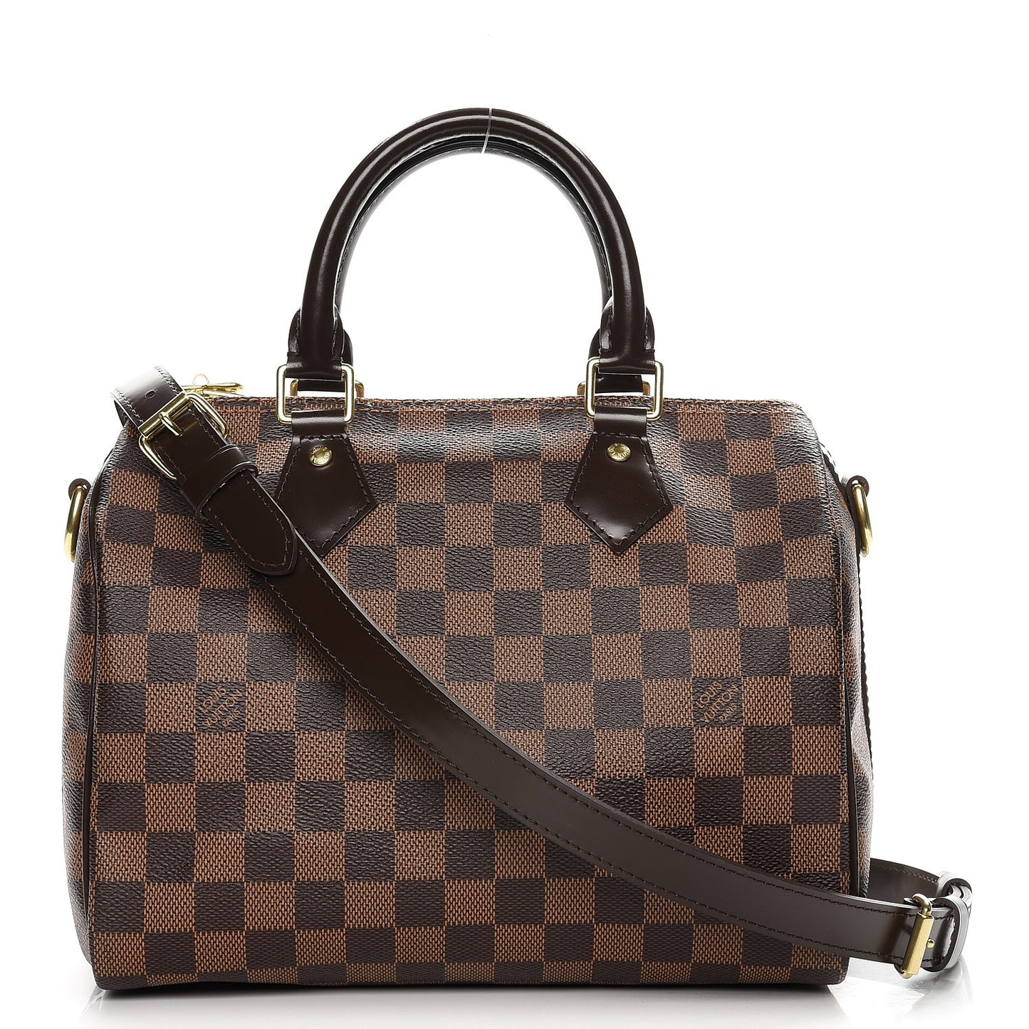 Damier Ebene Speedy Bandouliere 25