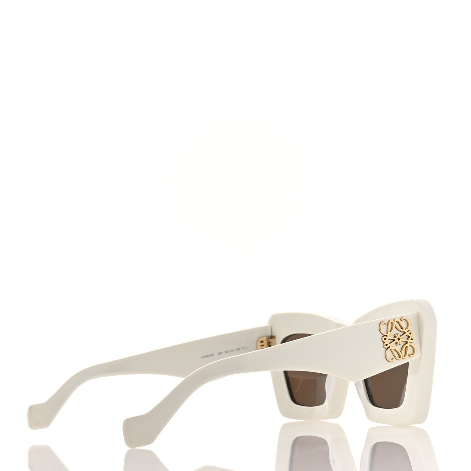 Loewe Acetate Anagram Cat Eye Sunglasses LW401451 White 4 of 7