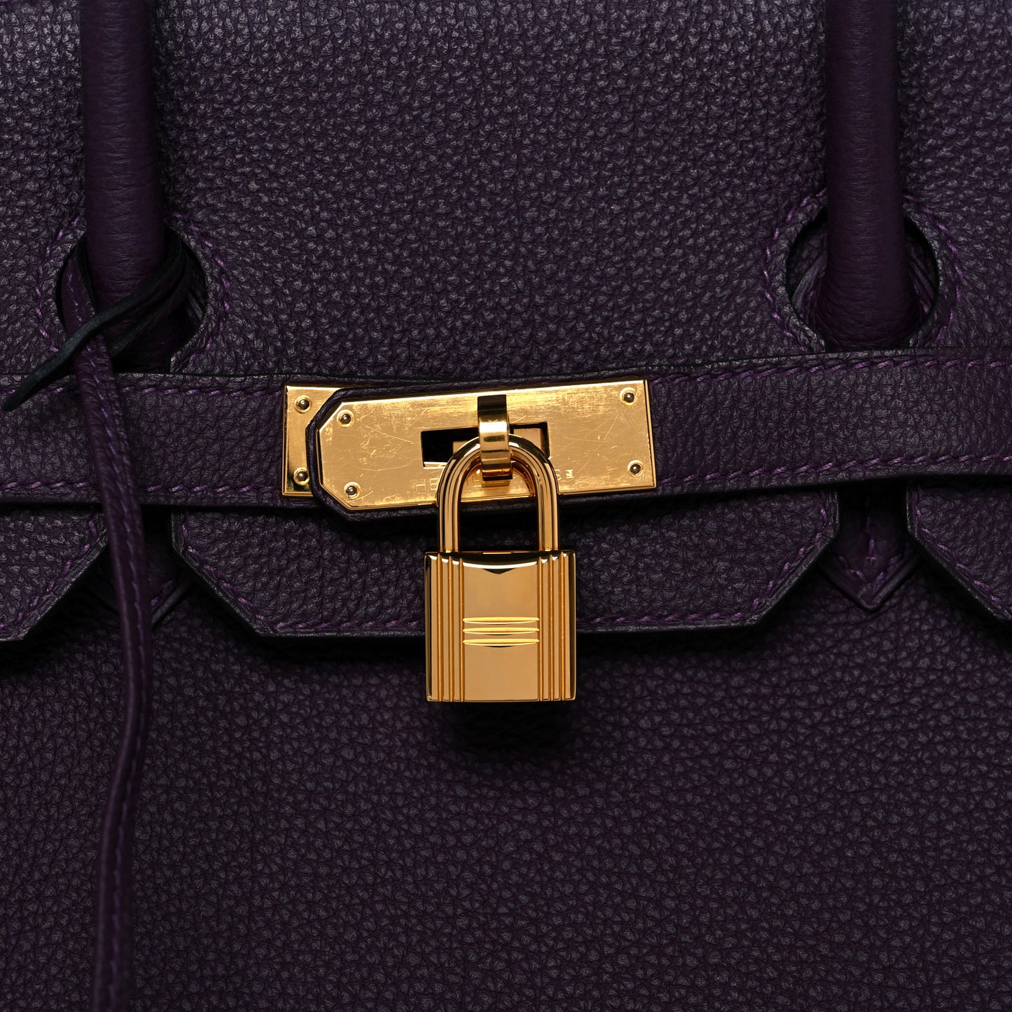 Togo Birkin 35 Raisin