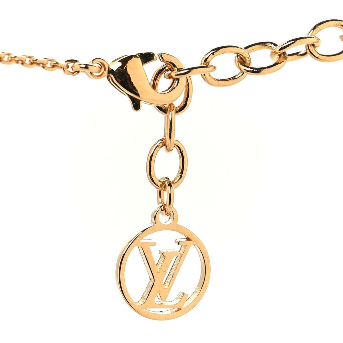 Louis Vuitton LV And Me Letter A Necklace Gold 4 of 6