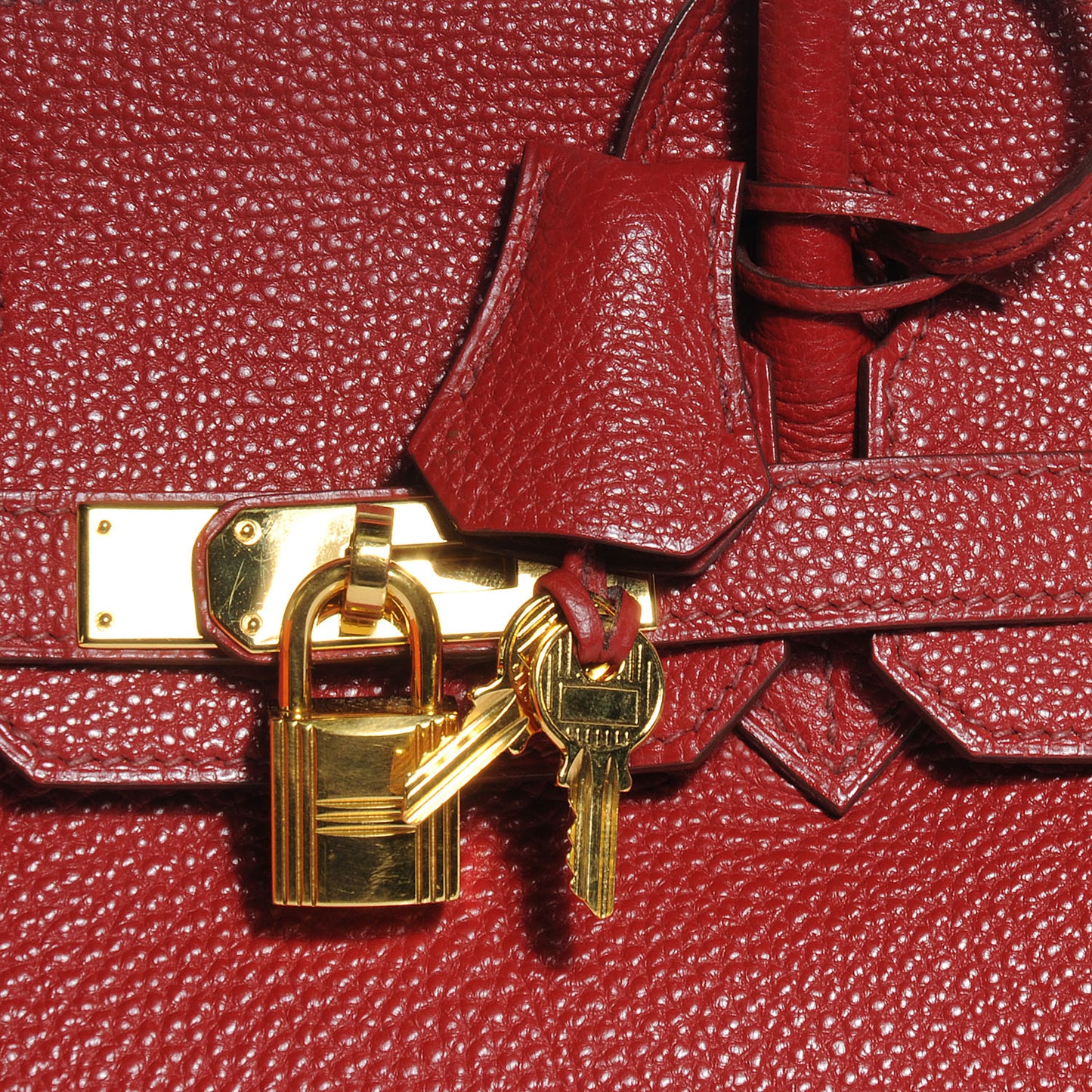 Togo Birkin 30 Rouge Garance