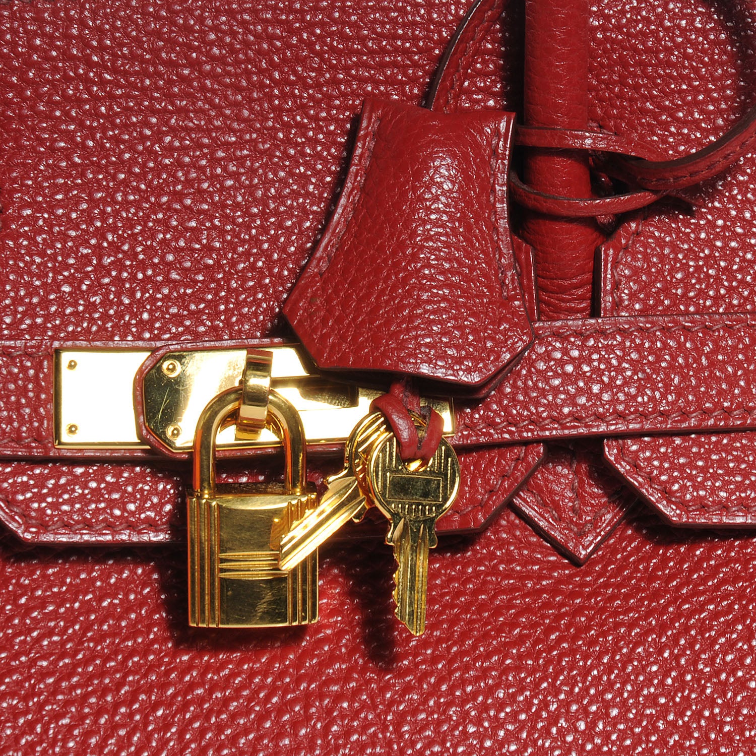 Hermes Togo Birkin 30 Rouge Garance 10 of 10
