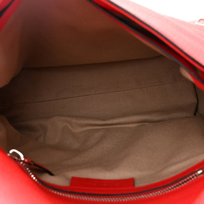 Givenchy Waxy Grained Calfskin Mini Pandora Pure Flap Bag Medium Red 5 of 9
