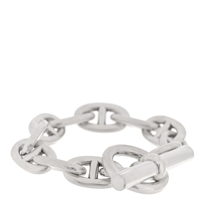 Hermes Sterling Silver TGM Chaine d'Ancre Bracelet 2 of 3