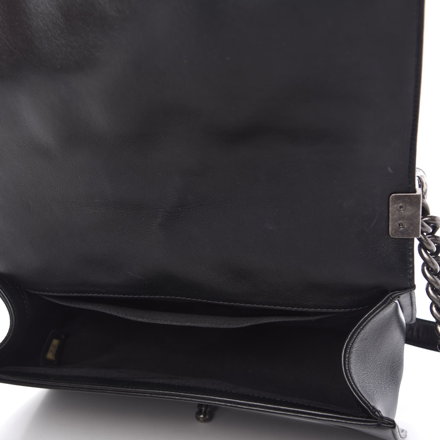 Chanel Calfskin Quilted Medium Boy Flap Black 5 of 13
