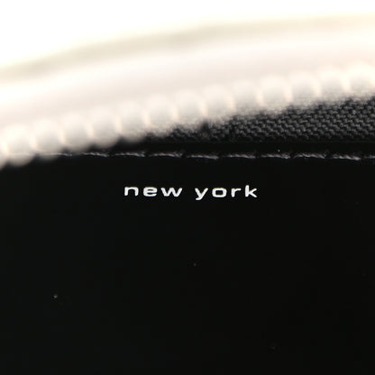 Alexander Wang Crocodile Embossed Patent Mini Top Handle Attica Belt Bag White 7 of 11