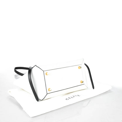 Celine Elephant Calfskin Mini Belt Bag White 4 of 8