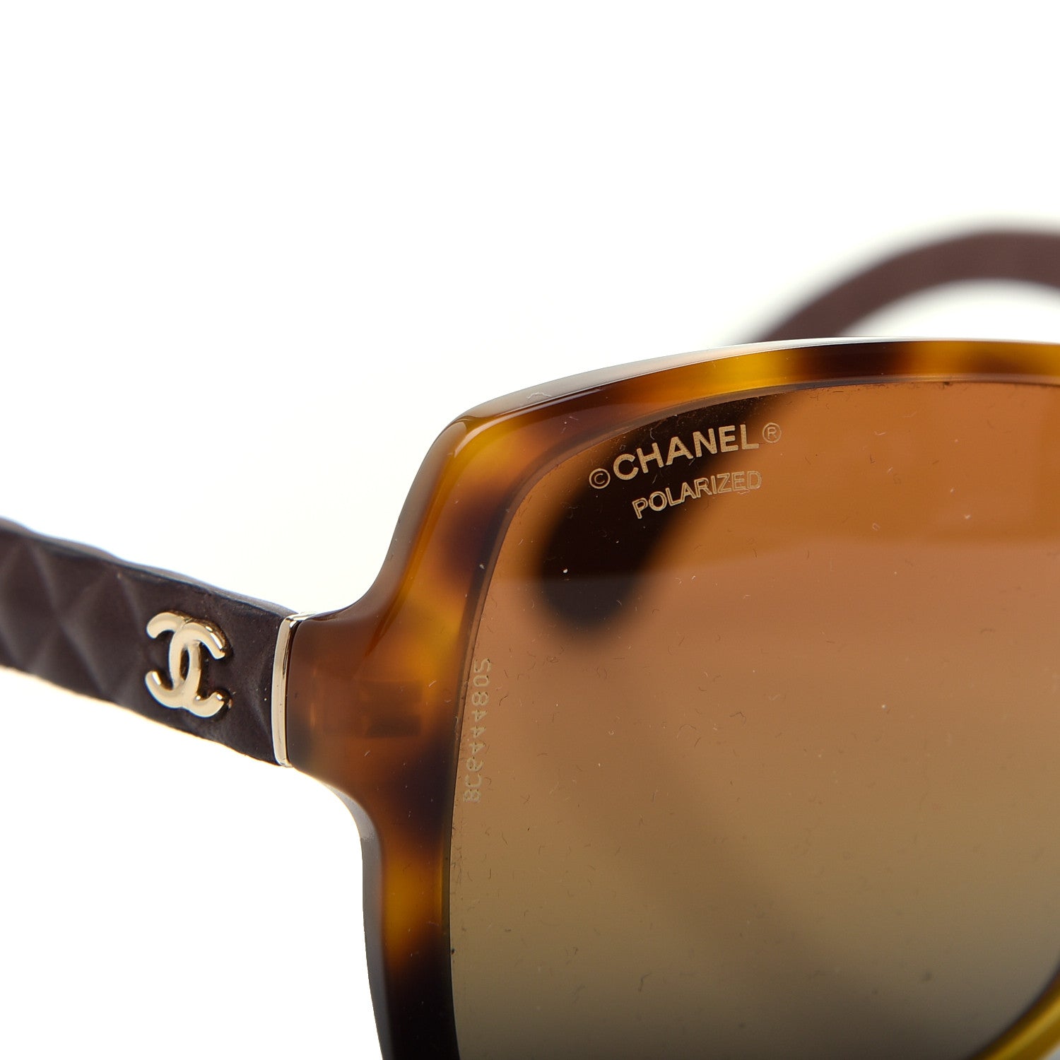 Chanel Quilted CC Sunglasses 5289-Q Tortoise 7 of 8