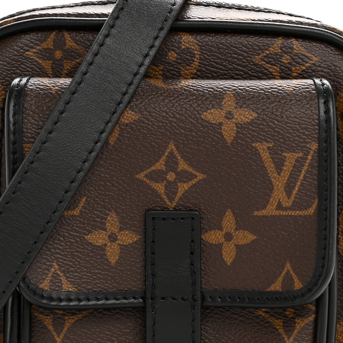 Monogram Macassar Christopher Wearable Wallet