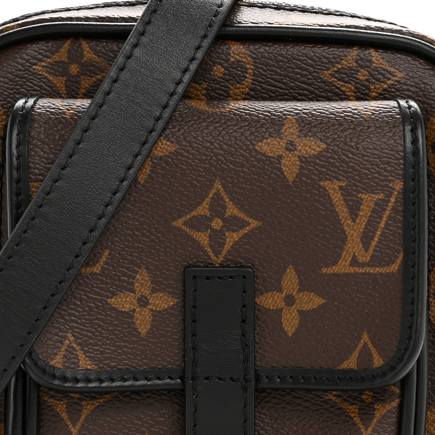 Louis Vuitton Monogram Macassar Christopher Wearable Wallet 9 of 10