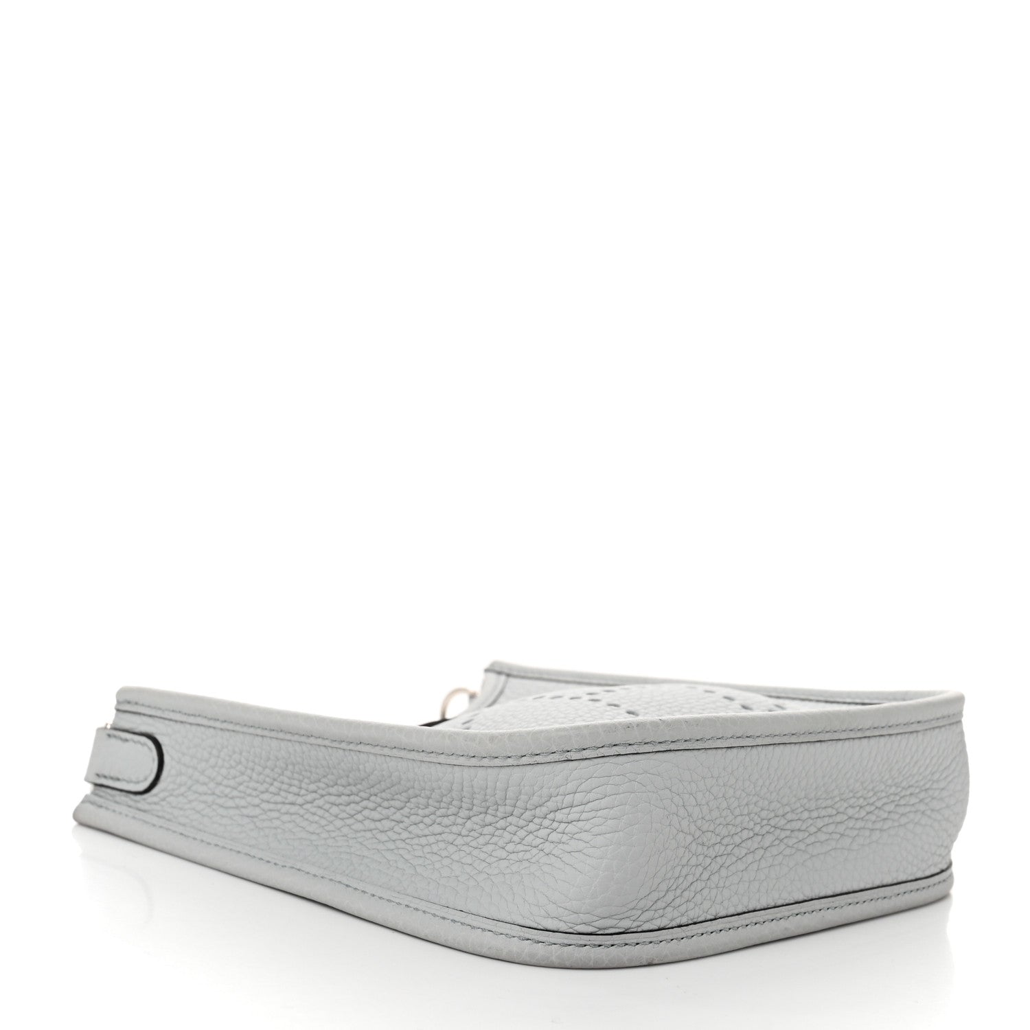 Hermes Taurillon Clemence Amazone Evelyne TPM Bleu Pale Etain 4 of 12