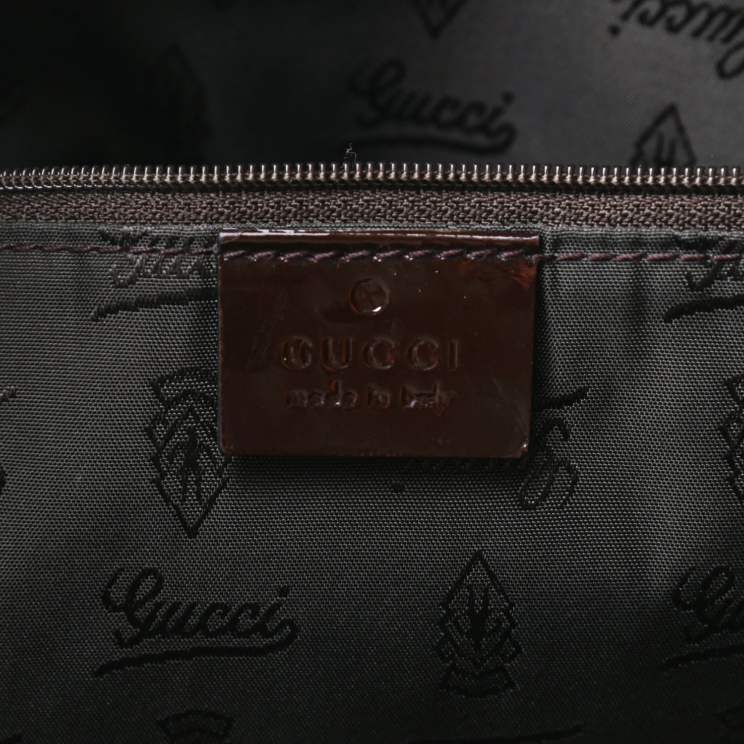 Gucci Monogram Web Large Jolie Tote Brown 5 of 10