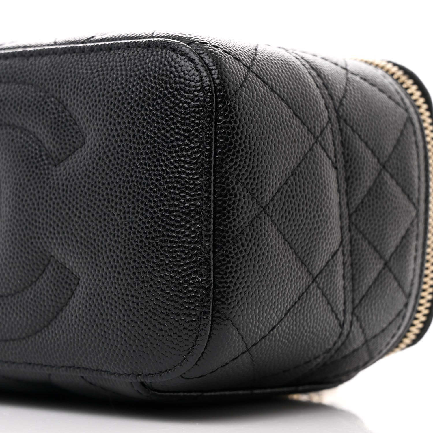 Chanel Caviar Quilted Trendy Handle Mini Vanity Black 10 of 11