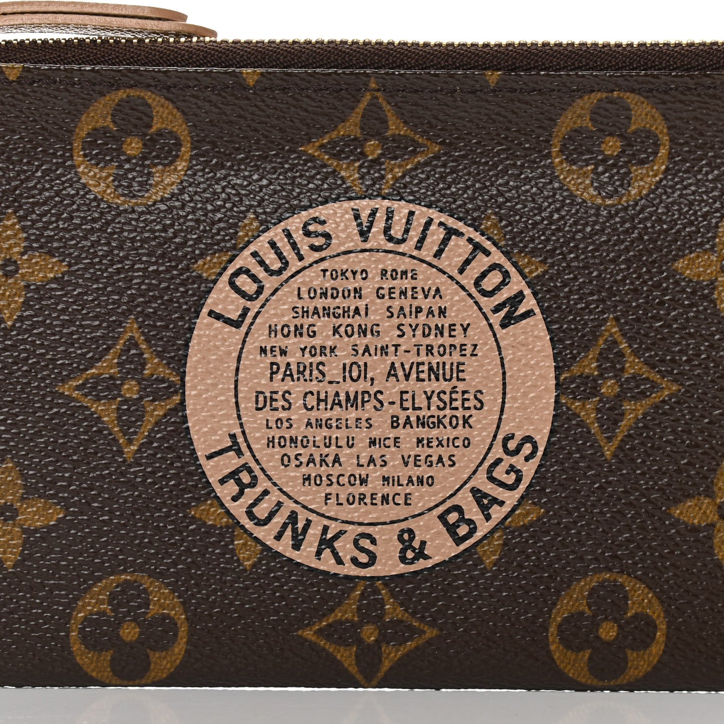 Monogram Complice Trunks and Bags Wallet Beige