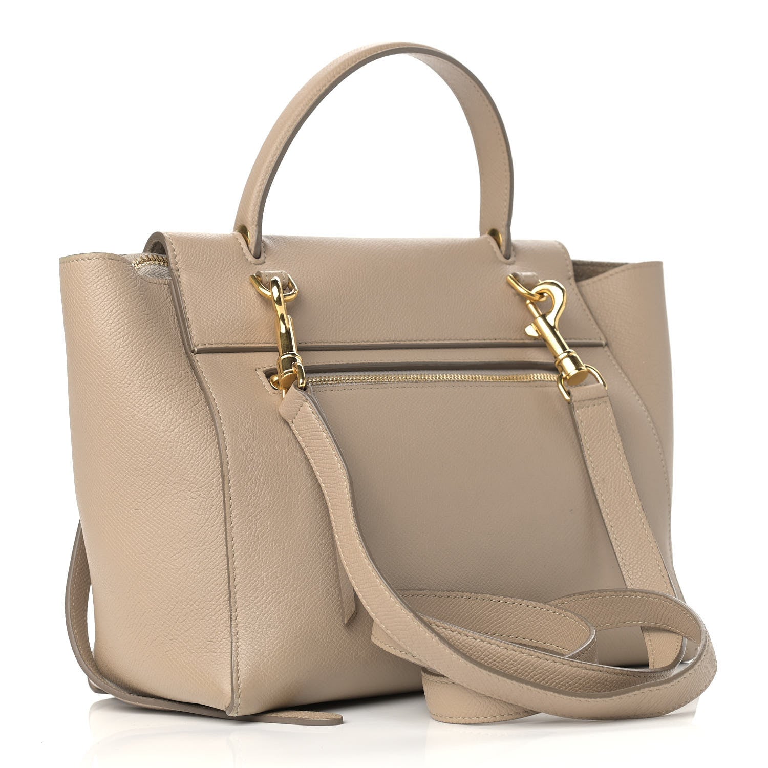 Celine Grained Calfskin Micro Belt Bag Light Taupe 3 of 14