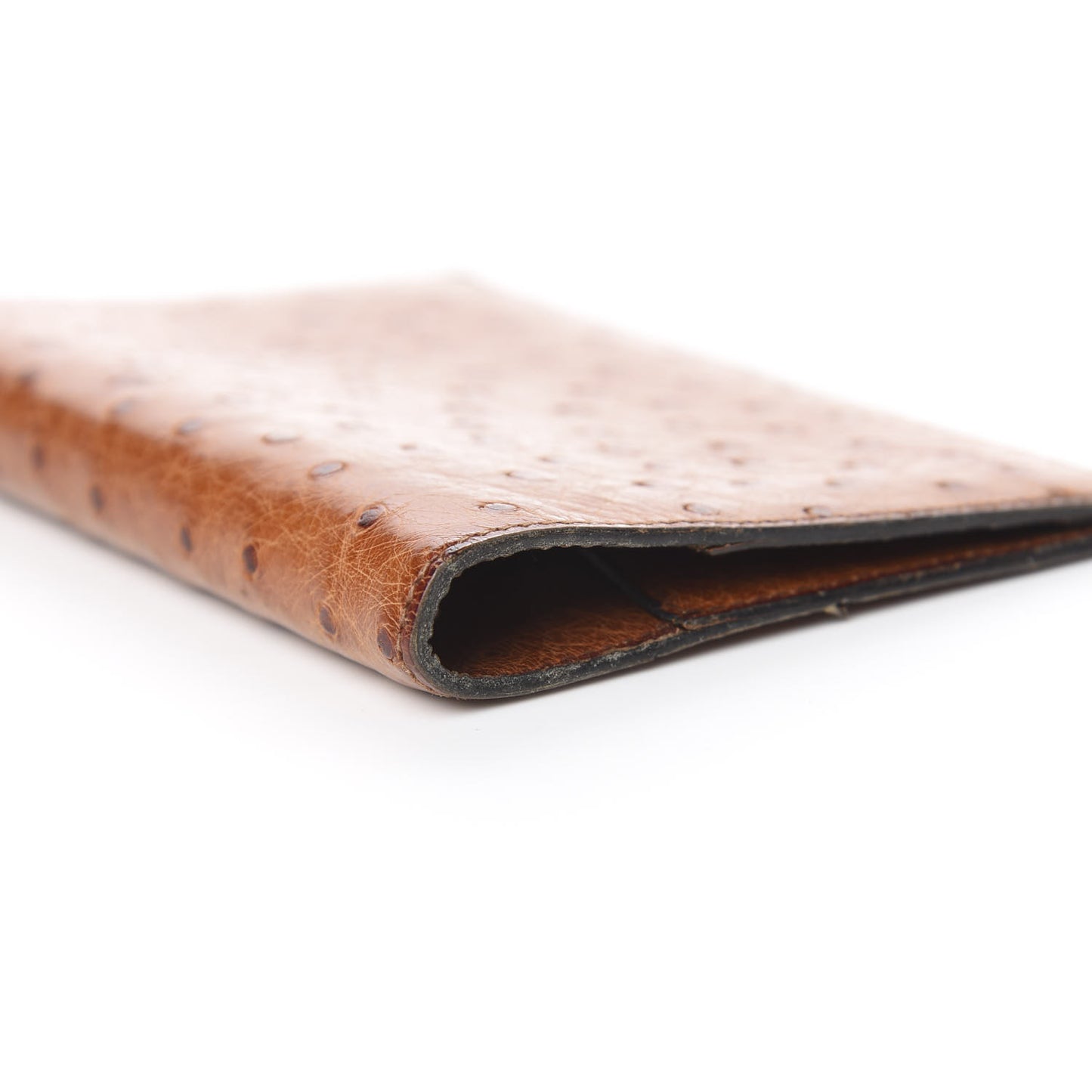 Ostrich Globe Trotter Agenda Cover PM Gold