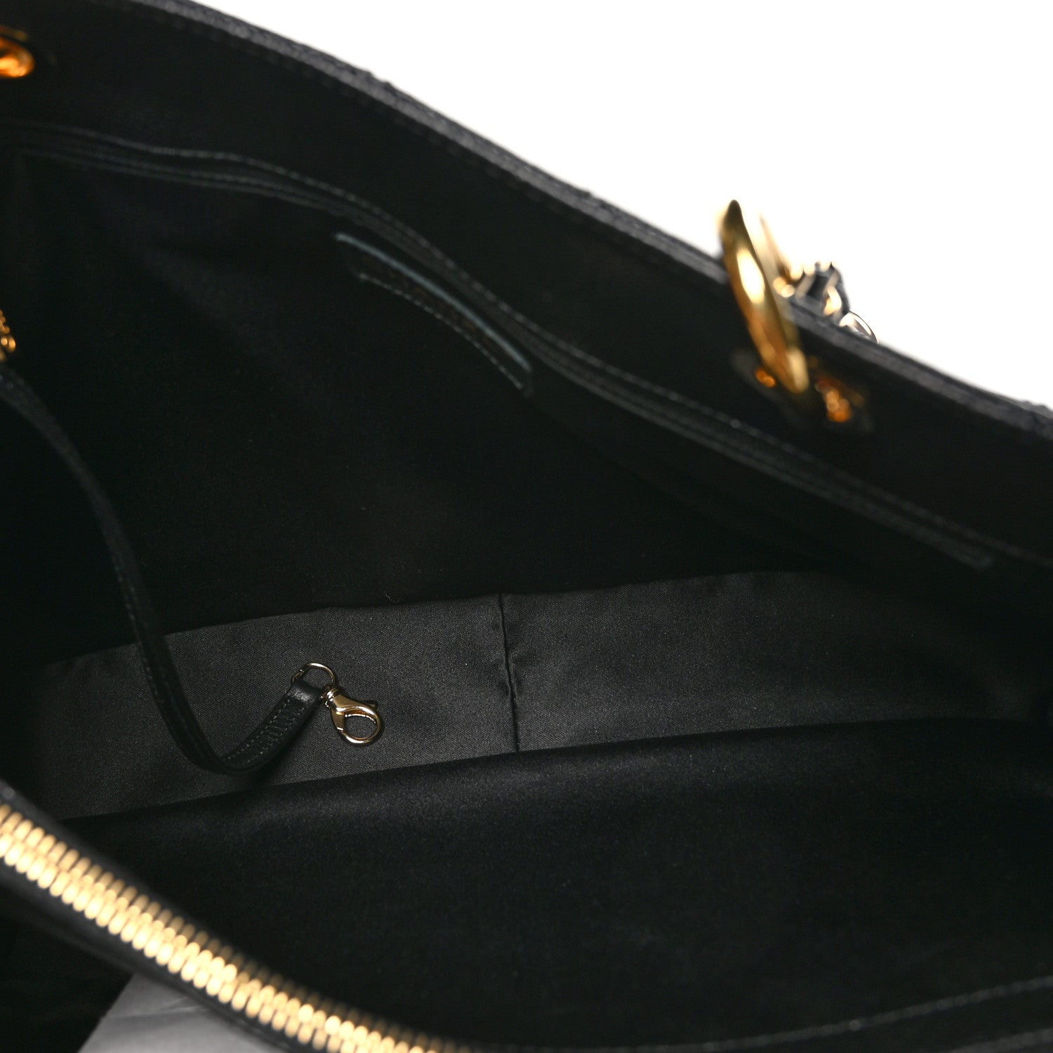 Chanel Caviar Quilted Grand Shopping Tote GST Black 5 of 10