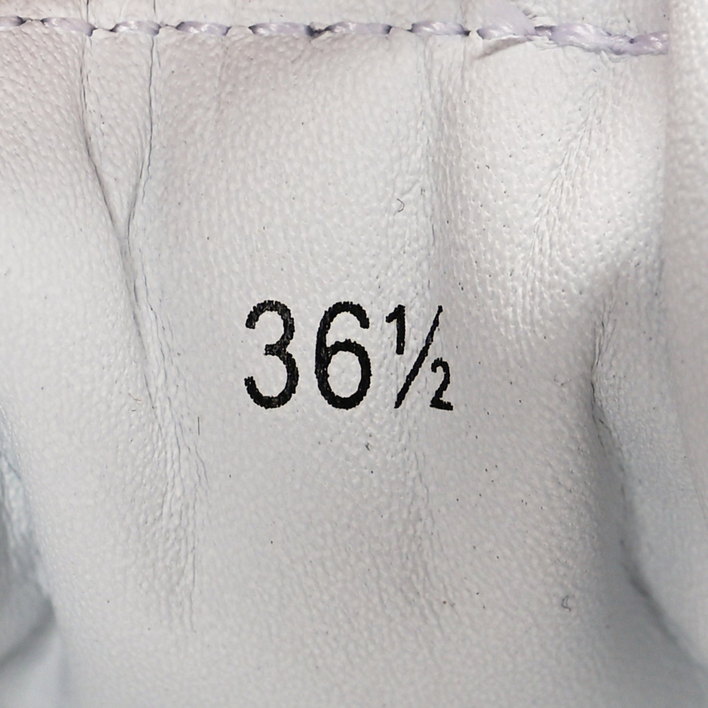 Mesh Suede Calfskin Java Sneakers 36.5 White