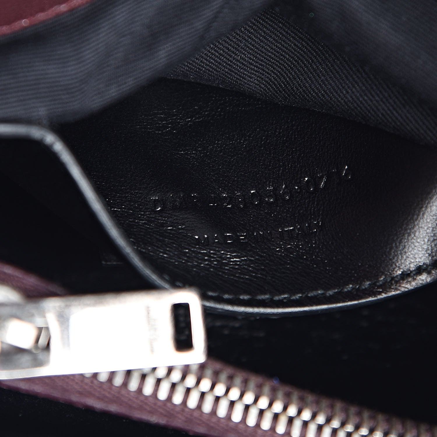 Saint Laurent Sheepskin Matelasse Chevron Monogram Medium College Bag Amaranto 7 of 11