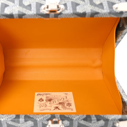 Goyard Goyardine Minaudiere Trunk Bag Grey 8 of 17