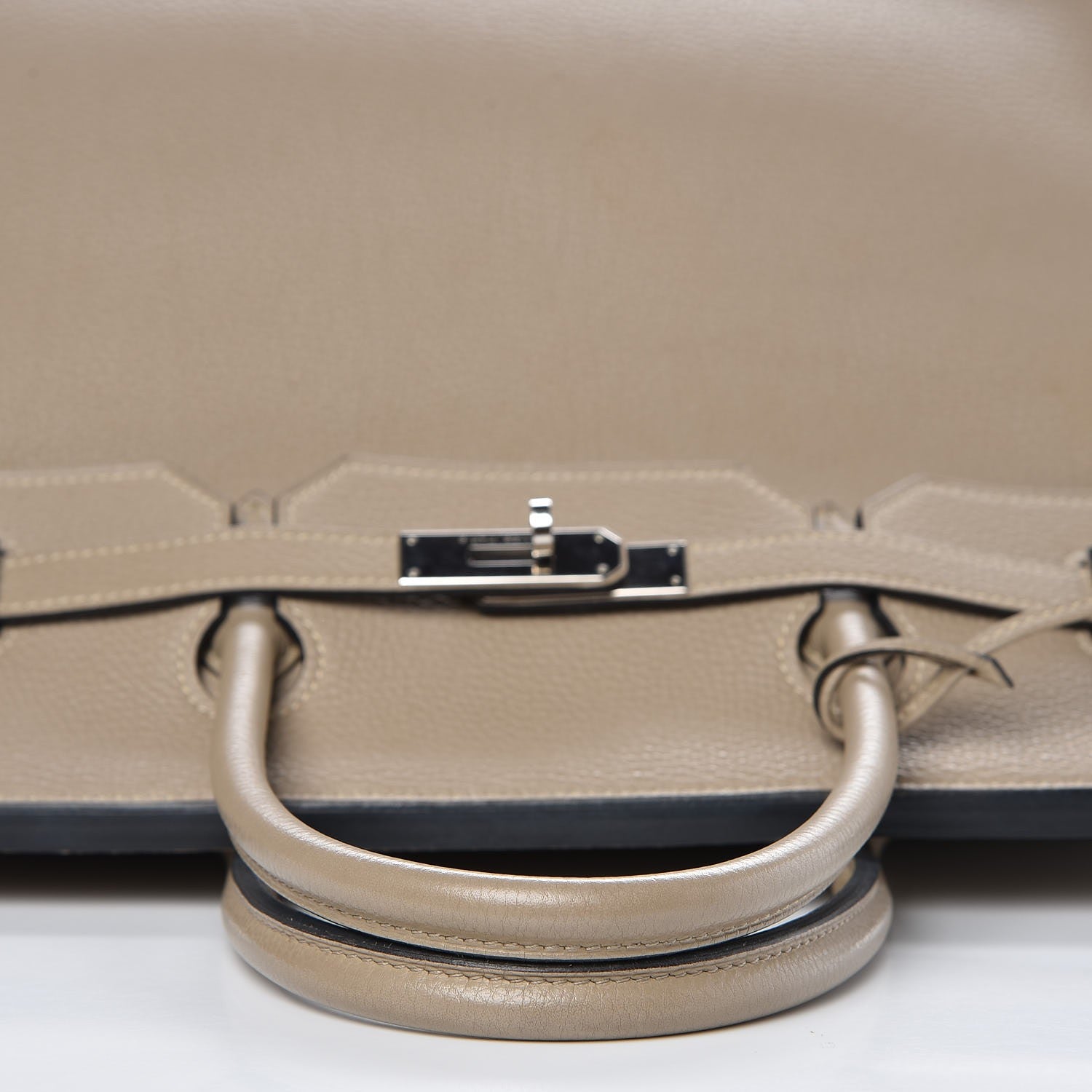 Hermes Taurillon Clemence Birkin 40 Gris Tourterelle 11 of 33