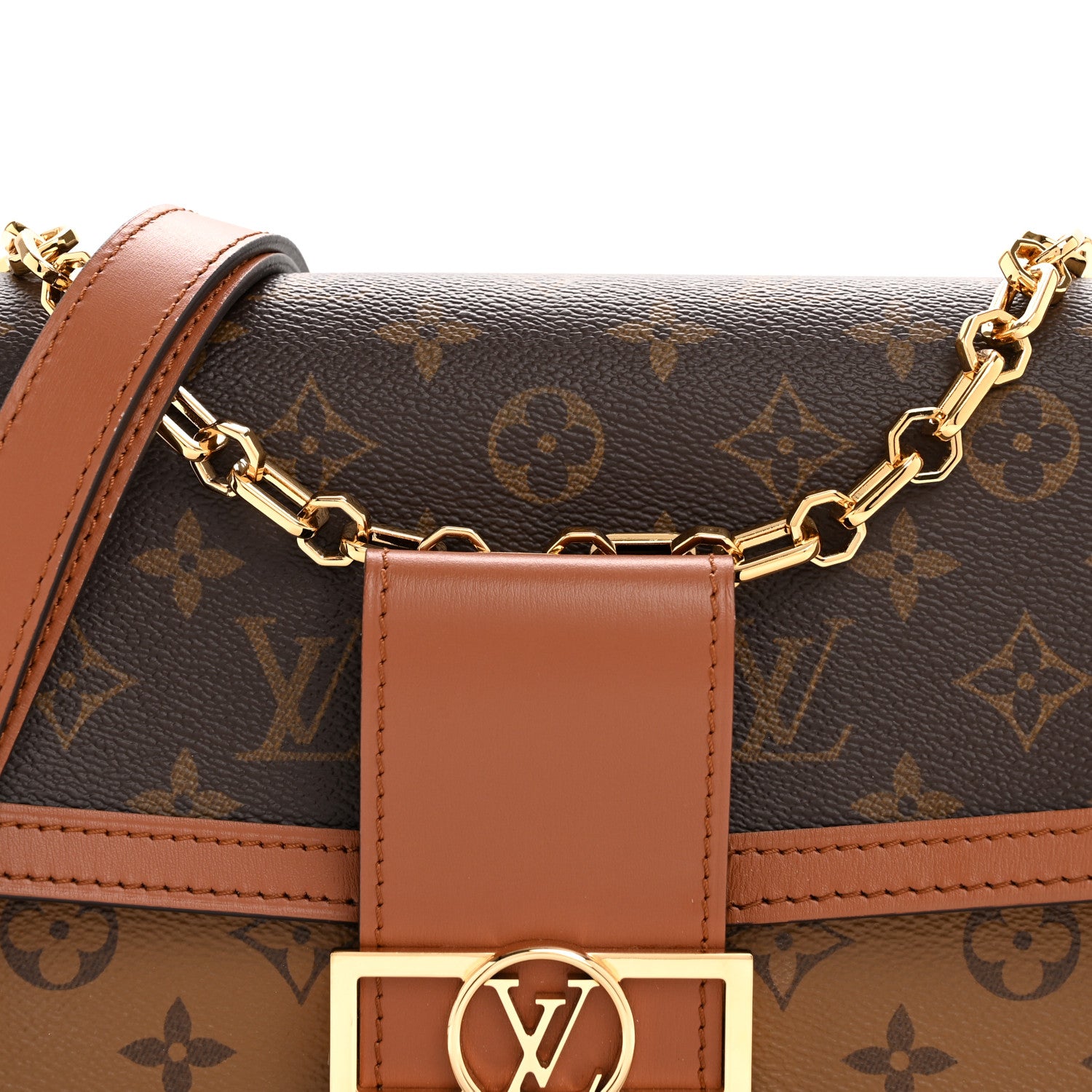 Louis Vuitton Reverse Monogram Dauphine MM 7 of 11