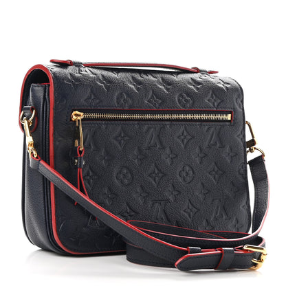 Louis Vuitton Empreinte Pochette Metis Marine Rouge 3 of 9