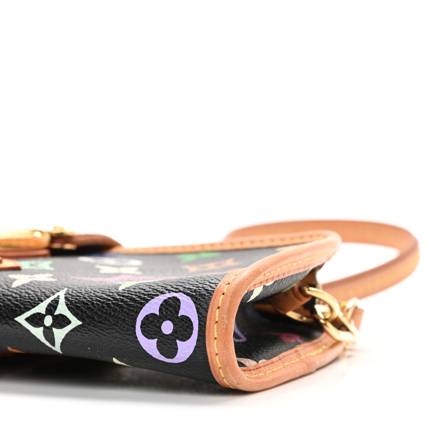 Louis Vuitton Monogram Multicolor Shirley Black 8 of 8