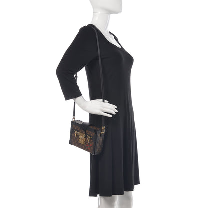 Louis Vuitton Monogram Petite Malle Black 2 of 10