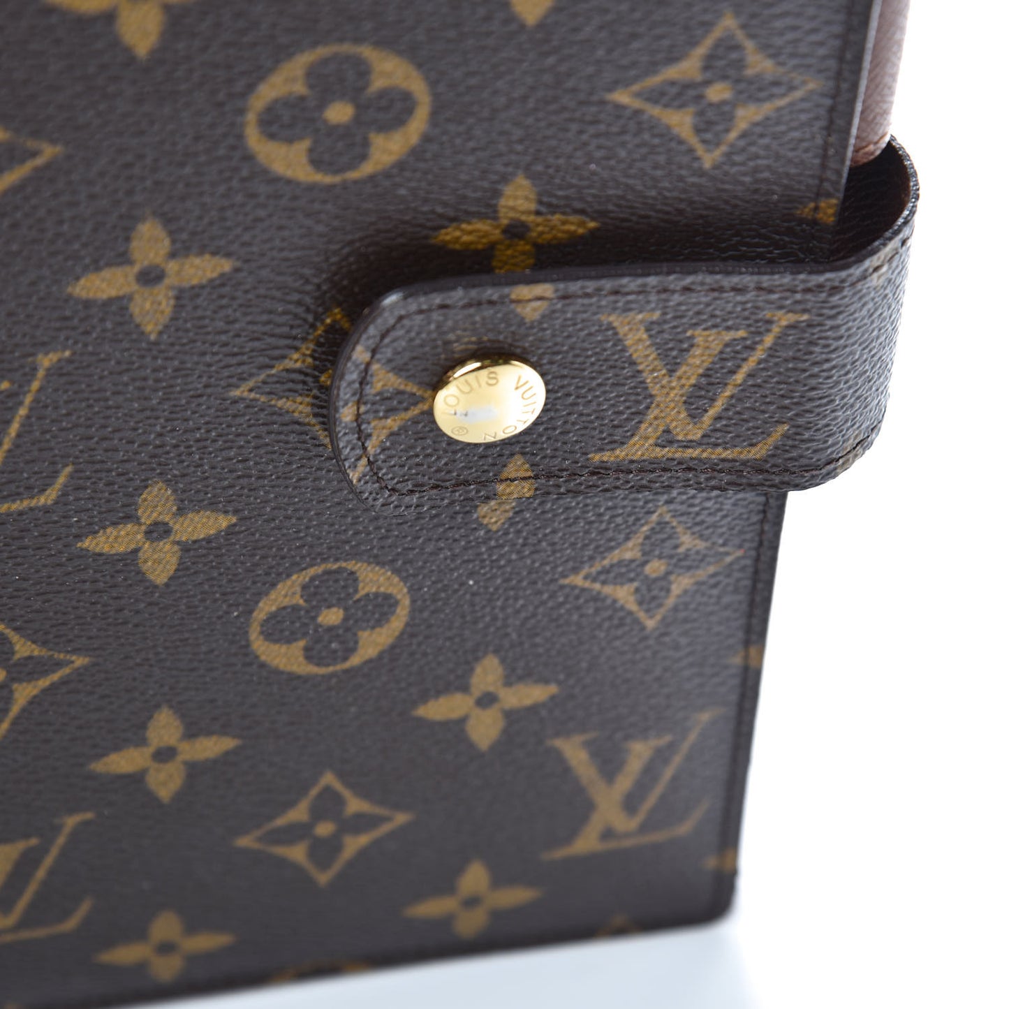 Monogram Large Ring Agenda Cover