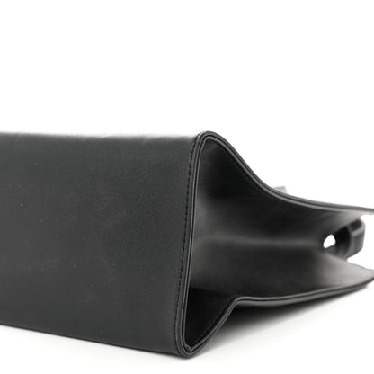 Telfar Vegan Leather Medium Shopping Bag Black 9 of 10