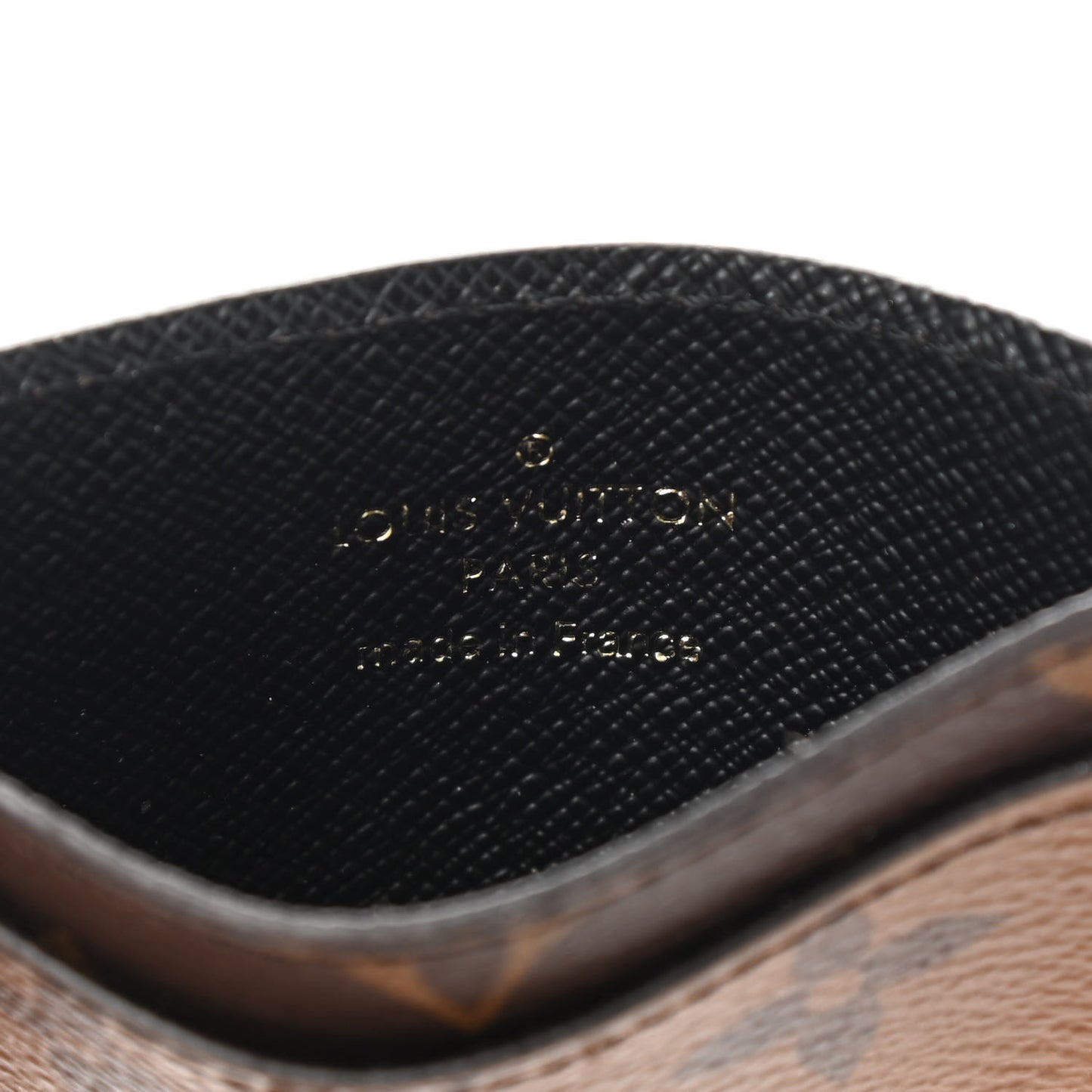 Reverse Monogram Card Holder