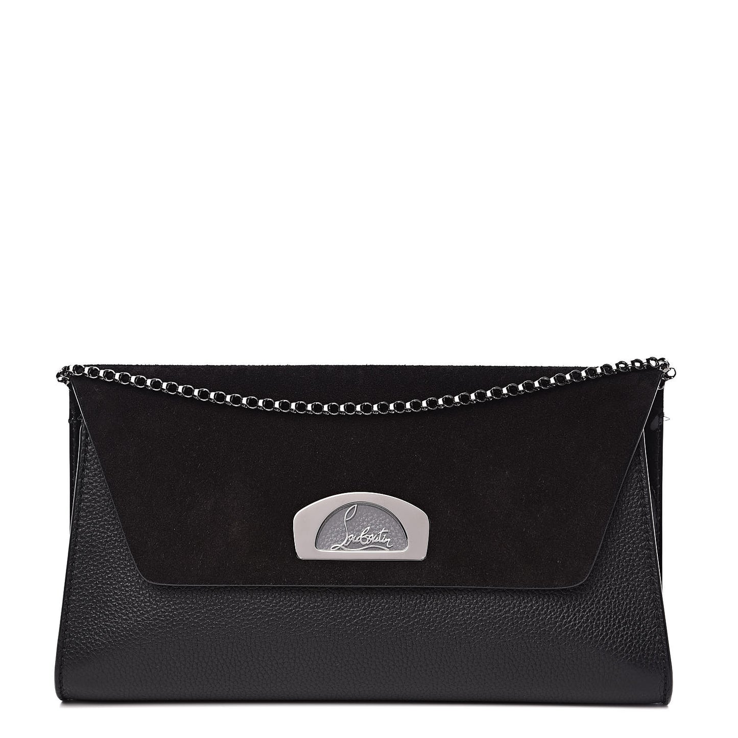 Veau Velours Calfskin Vero Dodat Clutch Black
