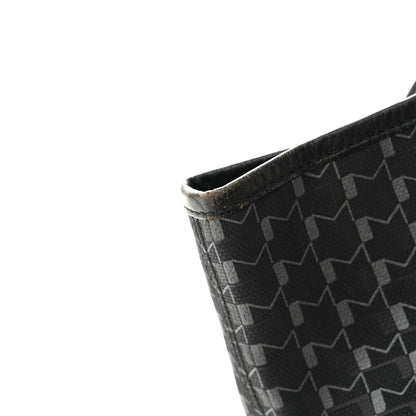 Moynat Calfskin Canvas 1920 M Monogram MM Tote  Black 12 of 15