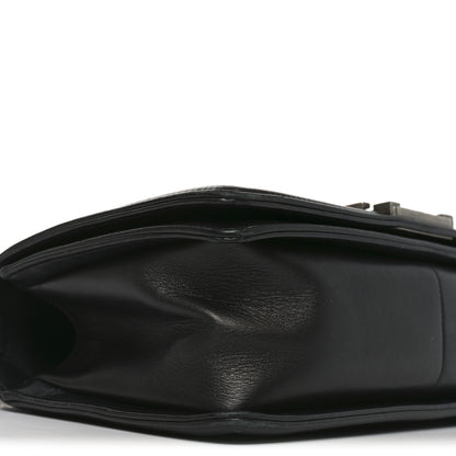 Chanel Lambskin Quilted Medium Boy Flap Dark Grey 9 of 11