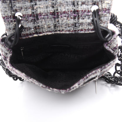 Chanel Tweed Camellia Messenger Multicolor 5 of 9