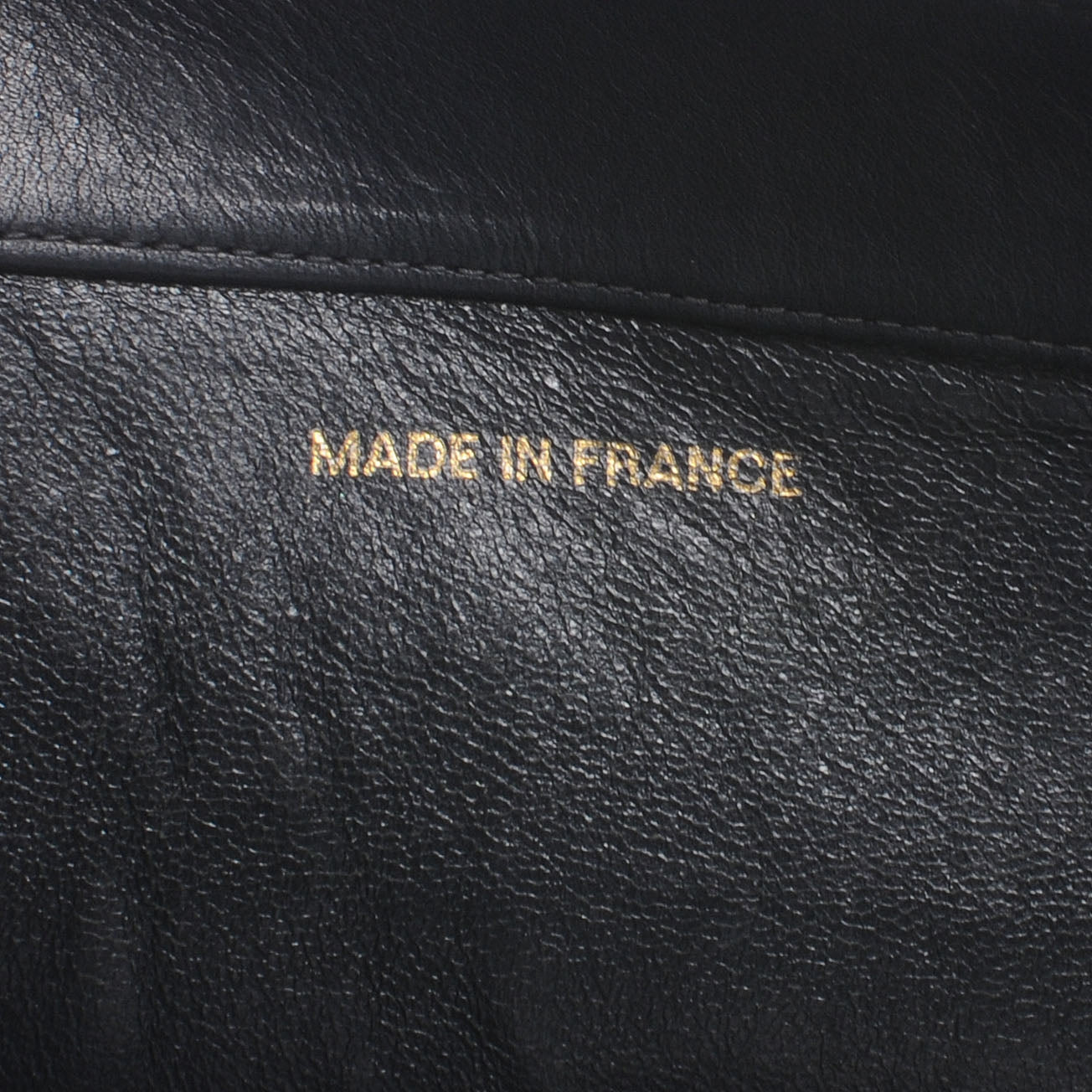 Chanel Lambskin Jumbo Shoulder Bag Black 7 of 7
