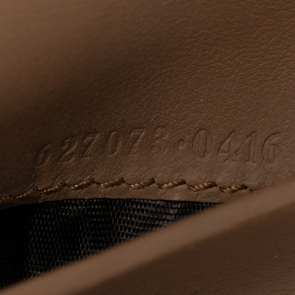 Gucci GG Supreme Monogram Dionysus Card Case Wallet Beige Taupe 8 of 14