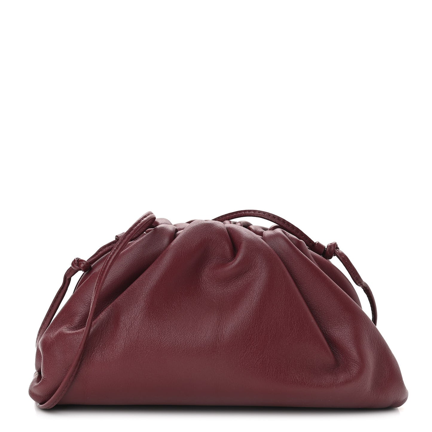 Butter Calfskin The Mini Pouch Bordeaux