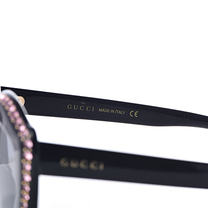 Gucci Crystal Cat Eye GG0118S Sunglasses Black 5 of 6