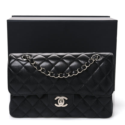Chanel Caviar Quilted Small Double Flap Black 11 of 11