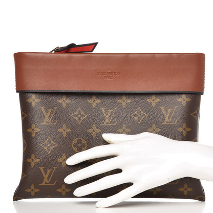 Louis Vuitton Monogram Tuileries Pochette Caramel 2 of 8