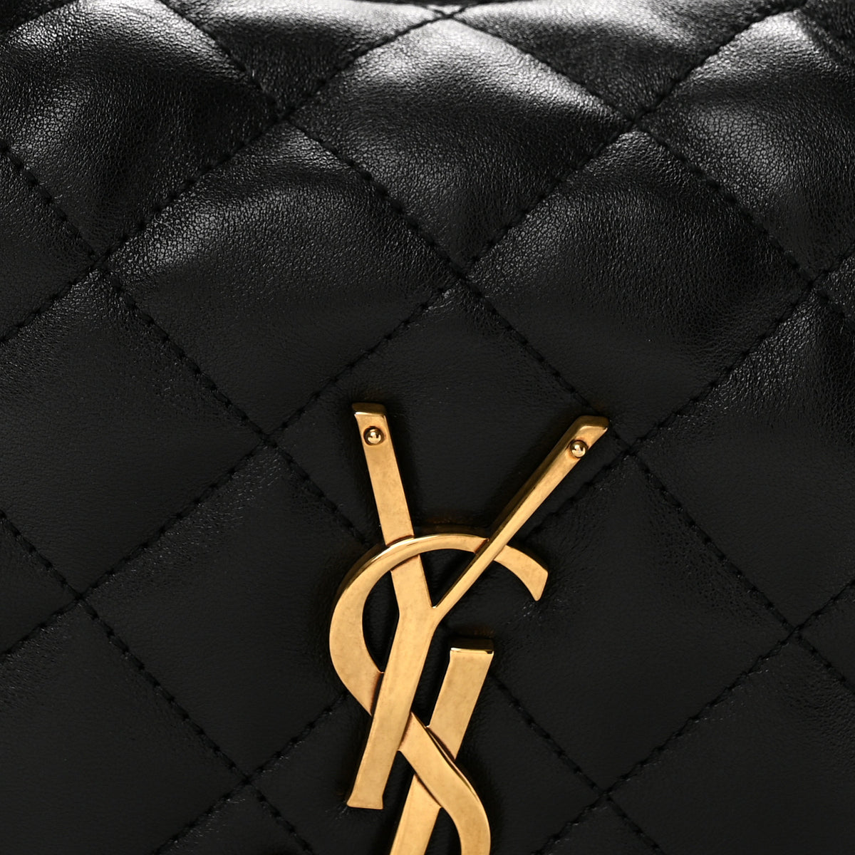 Saint Laurent Lambskin Quilted Icarino Bag Black 8 of 11