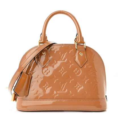 Louis Vuitton Vernis Alma BB Rose Velours 1 of 10