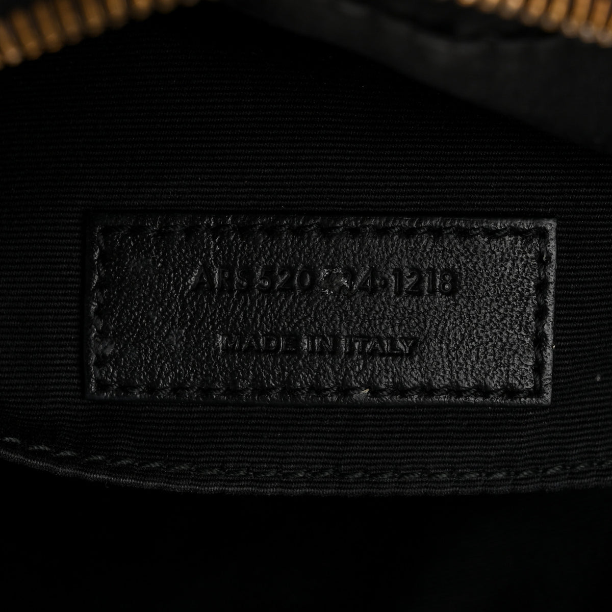 Calfskin Matelasse Monogram Lou Camera Bag Black