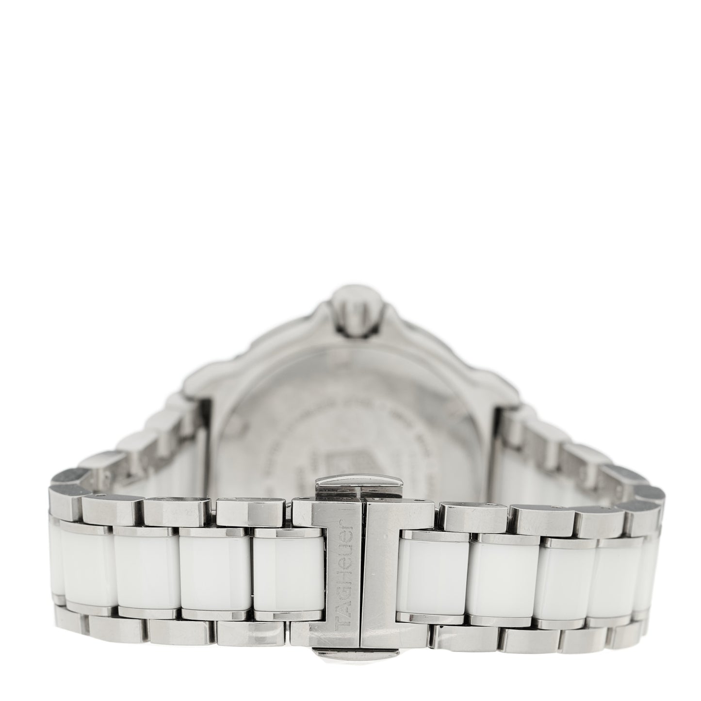 Stainless Steel Ceramic Diamond 34mm Formula 1 Quartz Watch White WAH1213